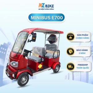 Xe điện 4 bánh MINIBUS E700
