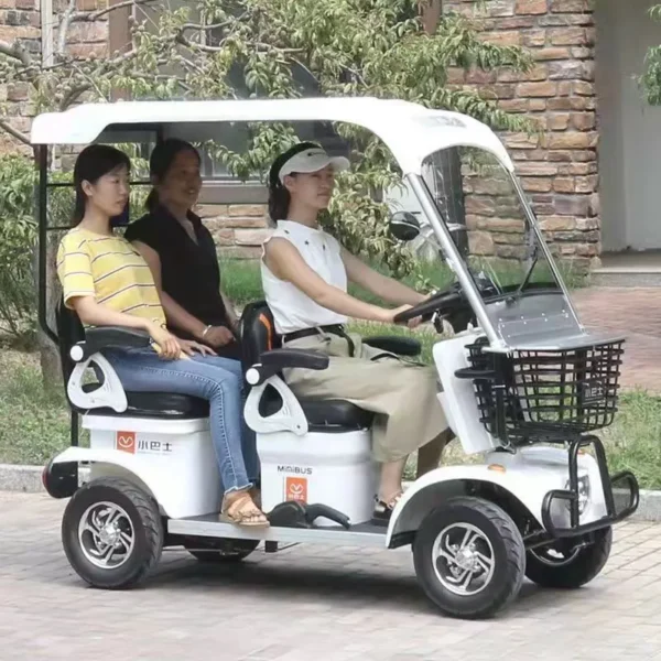 Xe điện 4 bánh MINIBUS E600 - Hình ảnh 4