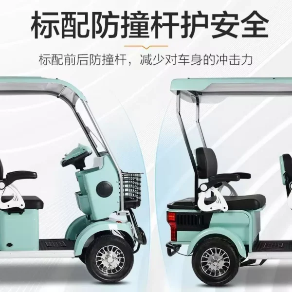 Xe 4 bánh điện MINI BUS E720 - Hình ảnh 3