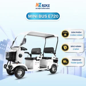 Xe 4 bánh điện MINI BUS E720