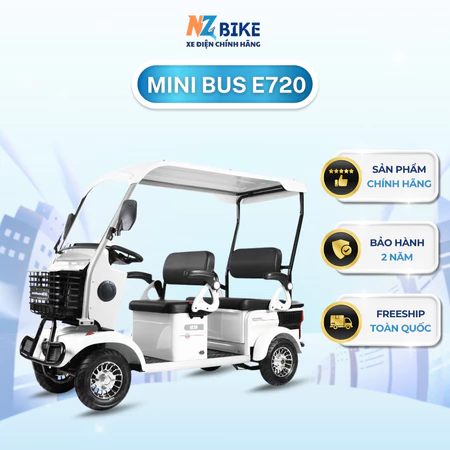 Xe 4 bánh điện MINI BUS E720