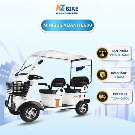 Xe điện 4 bánh MINIBUS E600